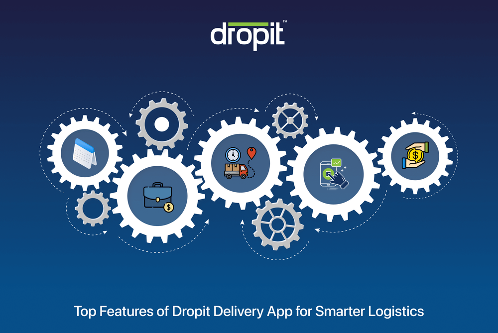 Top Features of Dropit Delivery App for Smarter Logistics